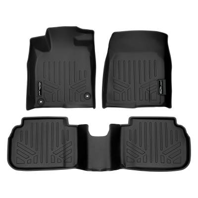 SMARTLINER - SMARTLINER SA0586/B0597 Front/Rear BLACK Floor Liners Integra/Civic