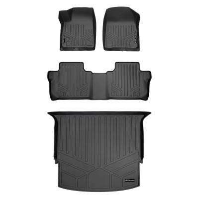 SMARTLINER - SMARTLINER SA0230/B0248/D0416 Front/Rear BLACK Floor Liners Chevy Blazer