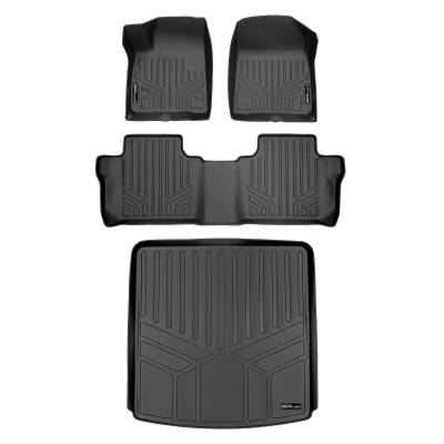 SMARTLINER - SMARTLINER SA0230/B0248/D0230 Front/Rear BLACK Floor Liners Blazer/XT6/Acadia