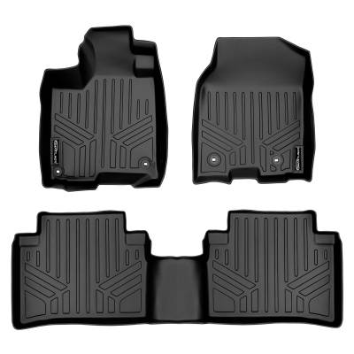 SMARTLINER - SMARTLINER SA0235/B0235 Front/Rear BLACK Floor Liners Acura RDX