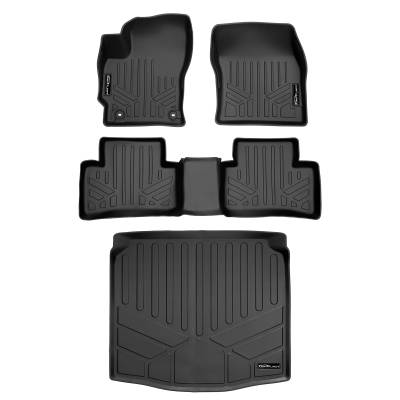 SMARTLINER - SMARTLINER SA0598/B0598/D0598 Front/Rear BLACK Floor Liners for Corolla Cross