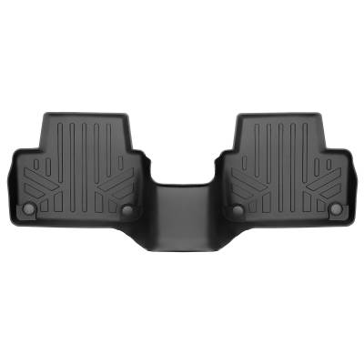 SMARTLINER - SMARTLINER SB0661 2nd Row BLACK Floor Liners for Volvo S60/V60