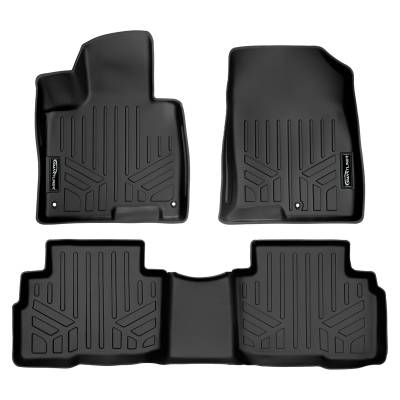 SMARTLINER - SMARTLINER SA0603/B0603 Front/Rear BLACK Floor Liners for Sportage Hybrid