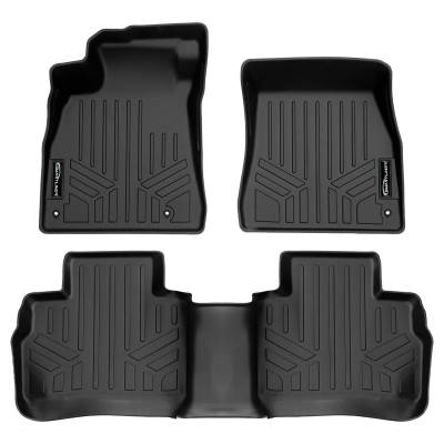 SMARTLINER - SMARTLINER SA0606/B0605 Front/Rear BLACK Floor Liners for Nissan Sentra