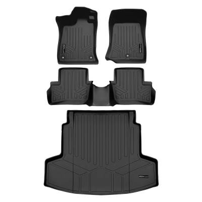 SMARTLINER - SMARTLINER SA0614/B0614/D0614 Front/Rear BLACK Floor Liners Acura TLX