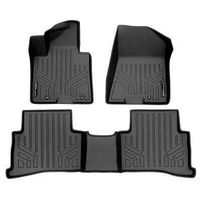 SMARTLINER - SMARTLINER SA0244/B0536 Front/Rear BLACK Floor Liners for Hyundai Tucson