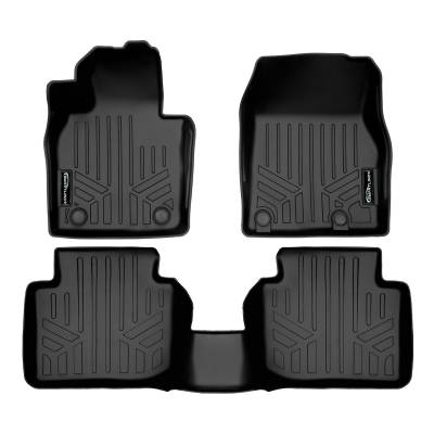SMARTLINER - SMARTLINER SA0622/B0622 Front/Rear BLACK Floor Liners Mazda CX-50