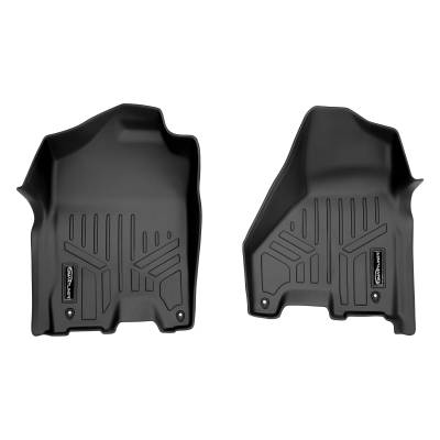SMARTLINER - SMARTLINER SA0247 Front BLACK Floor Liners for RAM Trucks