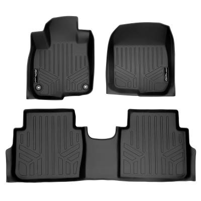 SMARTLINER - SMARTLINER SA0250/B0250 Front/Rear BLACK Floor Liners Honda CR-V
