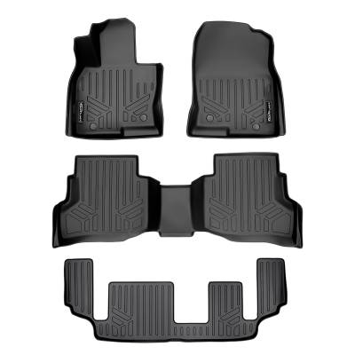 SMARTLINER - SMARTLINER SA0257/B0257/C0257 Front/Rear BLACK Floor Liners Mazda CX-9