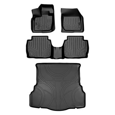 SMARTLINER - Smartliner SA0260/B0133/D0133 Front/Rear BlackFloor Liners for Fusion/MKZ