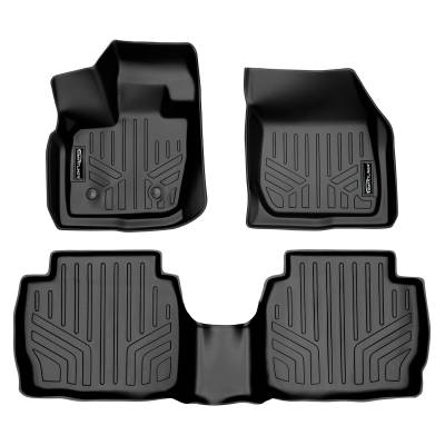 SMARTLINER - Smartliner SA0260/B0133 Front/Rear BlackFloor Liners for Fusion/MKZ