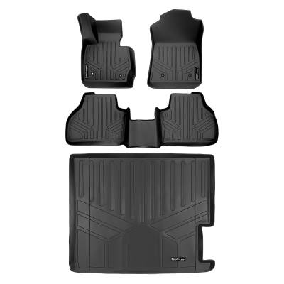 SMARTLINER - SMARTLINER SA0262/B0262/D0262 Front/Rear BLACK Floor Liners for BMW X3