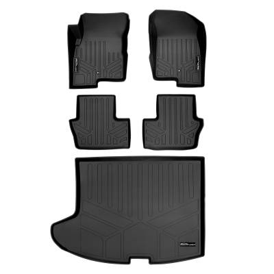 SMARTLINER - SMARTLINER SA0263/B0263/D0263 Front/Rear BLACK Floor Liners for Compass/Patriot