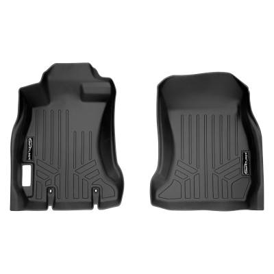 SMARTLINER - SMARTLINER SA0265 Front BLACK Floor Liners for Subaru Impreza/Crosstrek