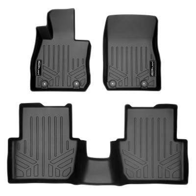 SMARTLINER - SMARTLINER SA0269/B0269 Front/Rear BLACK Floor Liners Mazda CX-3