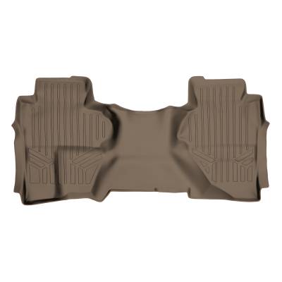 SMARTLINER - SMARTLINER SB1148 2nd Row Floor Liners Tan for Silverado/Sierra Ext
