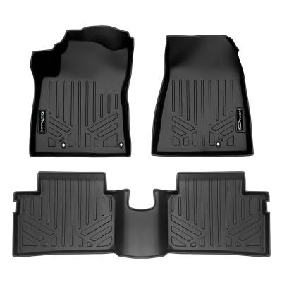 SMARTLINER - SMARTLINER SA0652/B0706 Front/Rear BLACK Floor Liners for Kia Niro