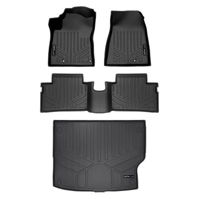 SMARTLINER - SMARTLINER SA0652/B0706/D0706 Front/Rear BLACK Floor Liners for Kia Niro
