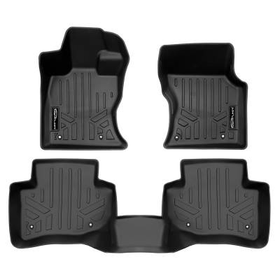 SMARTLINER - SMARTLINER SA0662/B0662 Front/Rear BLACK Floor Liners Range Rover Velar