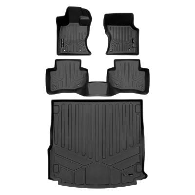 SMARTLINER - SMARTLINER SA0662/B0662/D0662 Front/Rear BLACK Floor Liners Range Rover Velar
