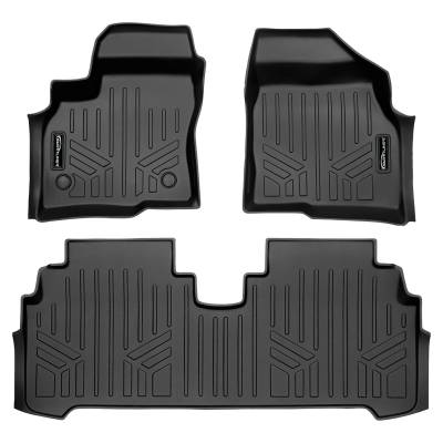 SMARTLINER - SMARTLINER SA0673/B0673 Front/Rear BLACK Floor Liners Chevy Bolt EUV