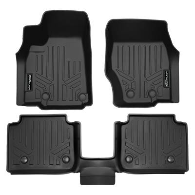 SMARTLINER - SMARTLINER SA0674/B0569 F/R Black Floor Liners for Jeep Grand Cherokee L