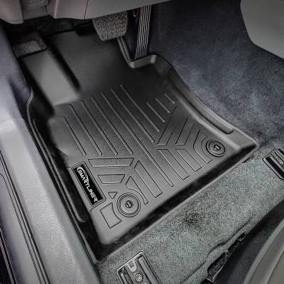SMARTLINER - SMARTLINER SA0675/B0675/D0330 Front/Rear BLACK Floor Liners for Toyota Camry