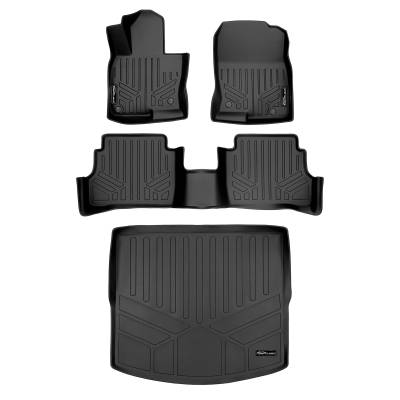 SMARTLINER - Smartliner SA0301/B0301/D0623 Front/Rear BlackFloor Liners for Mazda CX-5