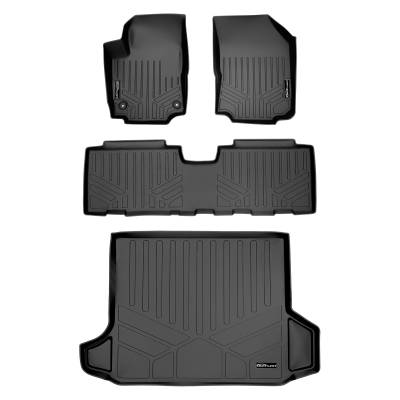SMARTLINER - SMARTLINER SA0310/B0310/D0310 Front/Rear BLACK Floor Liners Chevy Equinox
