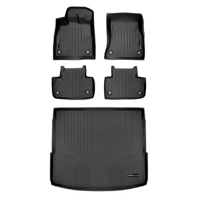 SMARTLINER - Smartliner SA0312/B0312/D0312 Front/Rear BlackFloor Liners for Audi Q5