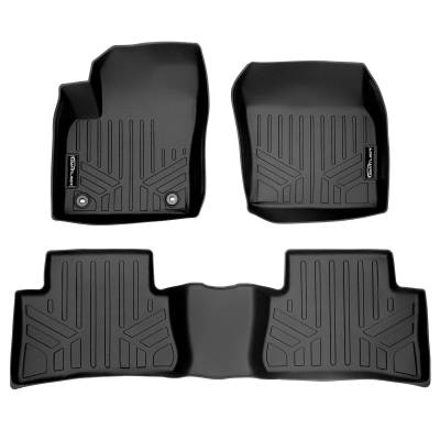 SMARTLINER - SMARTLINER SA0314/B0314 Front/Rear BLACK Floor Liners for Toyota C-HR