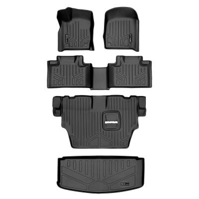 SMARTLINER - SMARTLINER SA0315/B0071/C0071/D0113 Front/Rear BLACK Floor Liners for Durango