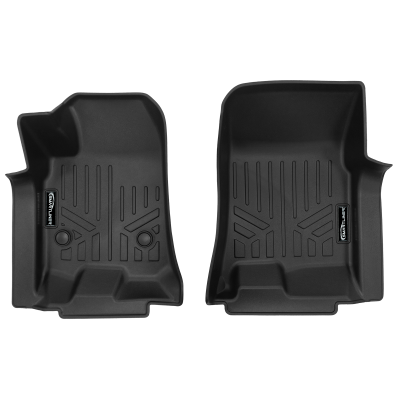 SMARTLINER - SMARTLINER SA0710 Front BLACK Floor Liners Colorado/Canyon Crew