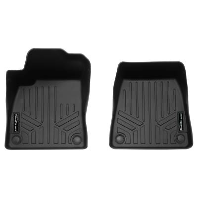 SMARTLINER - SMARTLINER SA0712 Front BLACK Floor Liners for Polestar 2