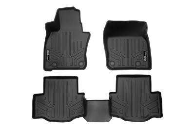 SMARTLINER - SMARTLINER SA0716/B0716 Front/Rear BLACK Floor Liners Mazda CX-90