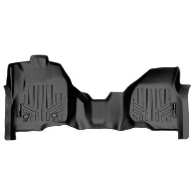SMARTLINER - SMARTLINER SA0335 Front BLACK Floor Liners Super Duty Ext/Crew