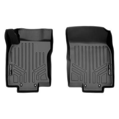 SMARTLINER - SMARTLINER SA0340 Front BLACK Floor Liners for Nissan Rogue Sport