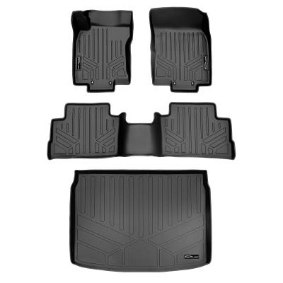SMARTLINER - SMARTLINER SA0340/B0340/D0340 Front/Rear BLACK Floor Liners for Rogue Sport