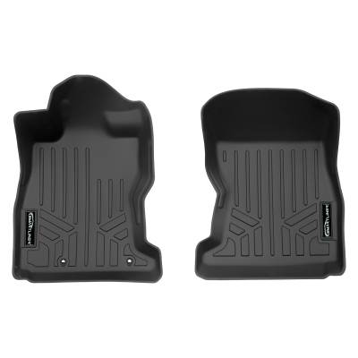 SMARTLINER - SMARTLINER SA0720 Front BLACK Floor Liners for Subaru WRX