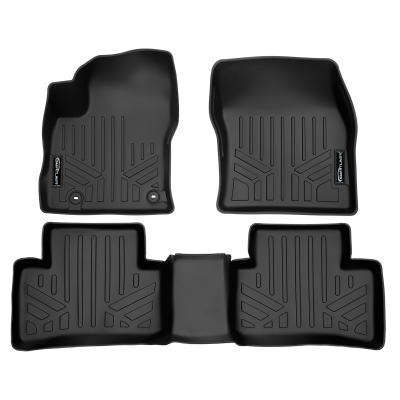 SMARTLINER - SMARTLINER SA0724/B0598 Front/Rear BLACK Floor Liners for Corolla Cross