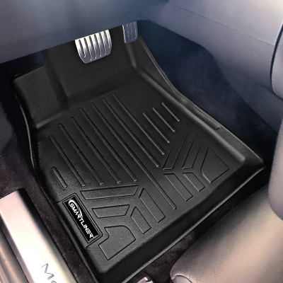 SMARTLINER - SMARTLINER SA0729/F0729 Front BLACK Floor Liners for Tesla S