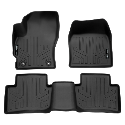 SMARTLINER - SMARTLINER SA0732/B0732 Front/Rear BLACK Floor Liners for Corolla Cross