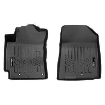 SMARTLINER - SMARTLINER SA0735 Front BLACK Floor Liners for Kia Forte