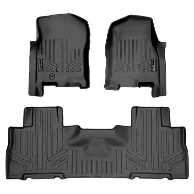 SMARTLINER - Smartliner SA0346/B0303 Front/Rear BlackFloor Liners for Expedition/Navigator