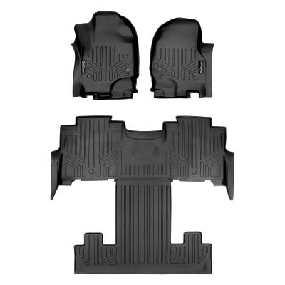 SMARTLINER - SMARTLINER SA0350/B0350 Front/Rear BLACK Floor Liners Expedition/Navigator