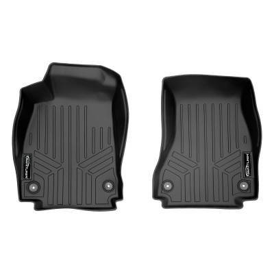 SMARTLINER - SMARTLINER SA0352 Front BLACK Floor Liners for Audi A4