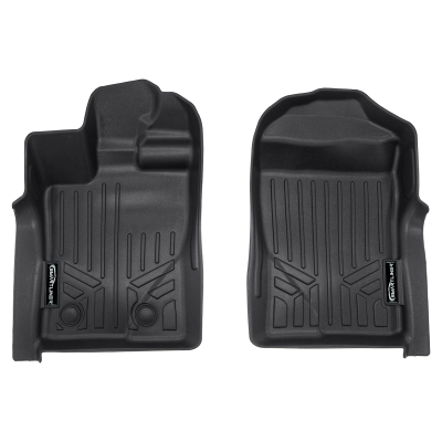 SMARTLINER - SMARTLINER SA0748 Front BLACK Floor Liners Ford Ranger Crew