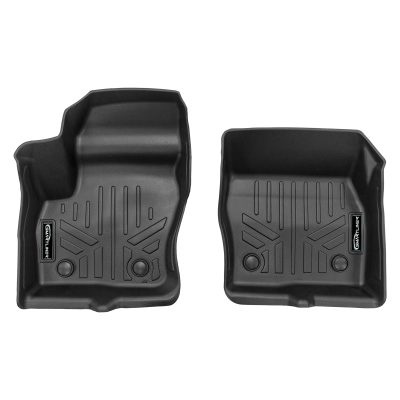 SMARTLINER - SMARTLINER SA0749 Front BLACK Floor Liners Ford Transit Connect