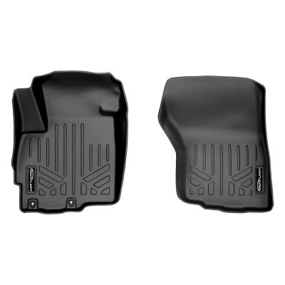 SMARTLINER - SMARTLINER SA0355 Front BLACK Floor Liners for Mitsubishi Outlander
